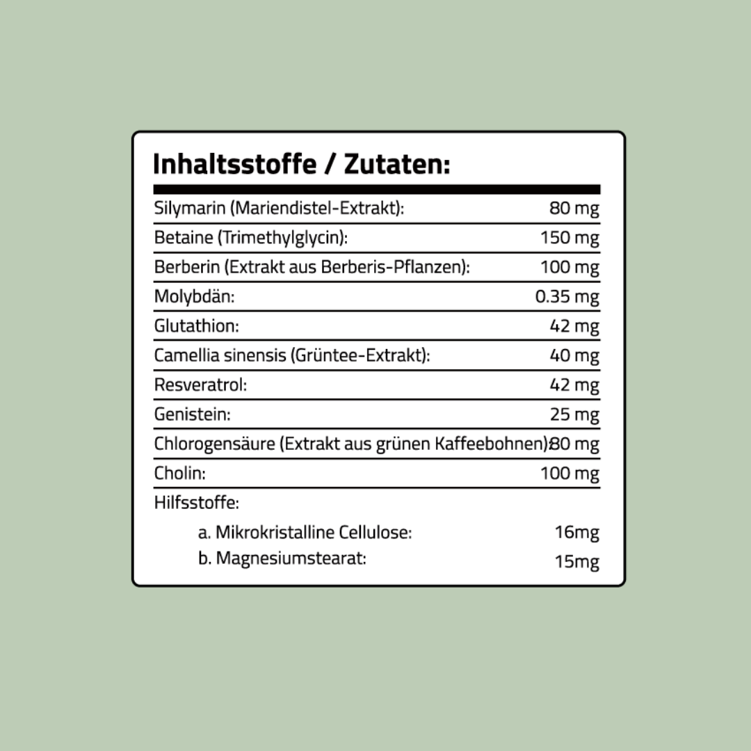 LeberPlex - Natürliche Leberunterstützung